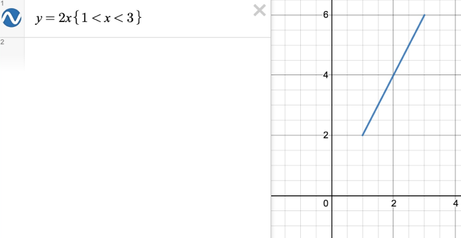 Inequalities and Restrictions – Desmos Help Center