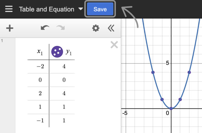 saving-and-managing-graphs-and-constructions-desmos-help-center