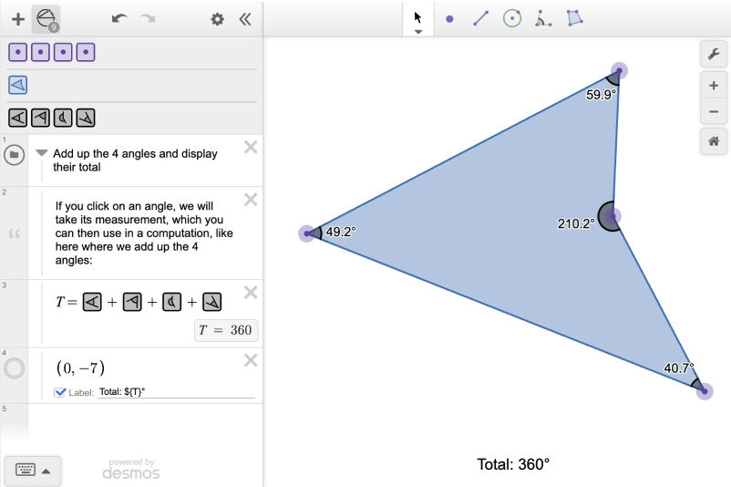 Screenshot showing the new toolbar with the token navigator open and dynamic tokens in the folders.