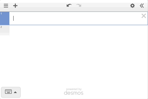Action to increase a to \(a+1\) with a slider for a is in the expression list.  Action button is pressed numerous times, taking the value of a from one to five.