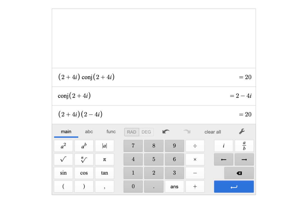 Complex Numbers – Desmos Help Center