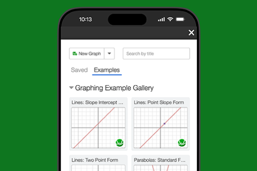 Image showing the updated view of the app.