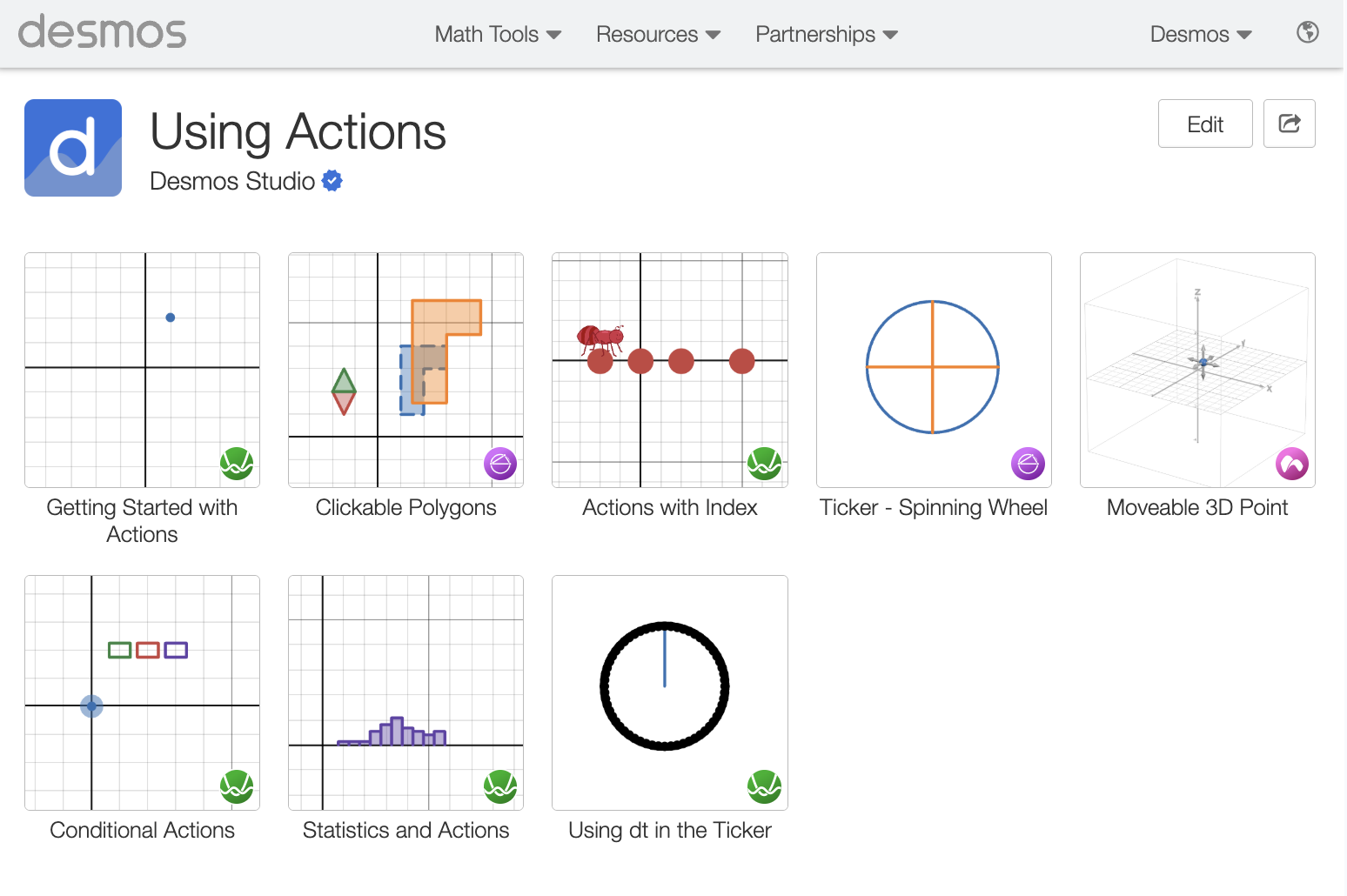 Opening a folder, then selecting to gallery view to display its contents as a gallery. GIF