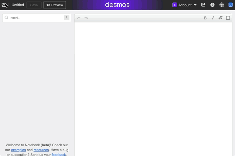 Animation showing the process to add a folder and a new graph into a shared folder.
