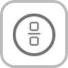 fraction icon