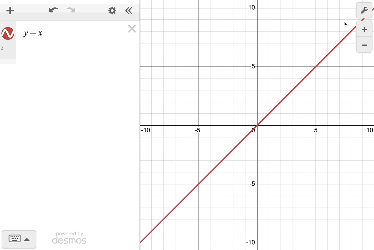 GIF of Graph Settings menu open turning on Enlarge Display, reverse contrast, and Braille.