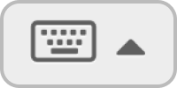 show keypad icon