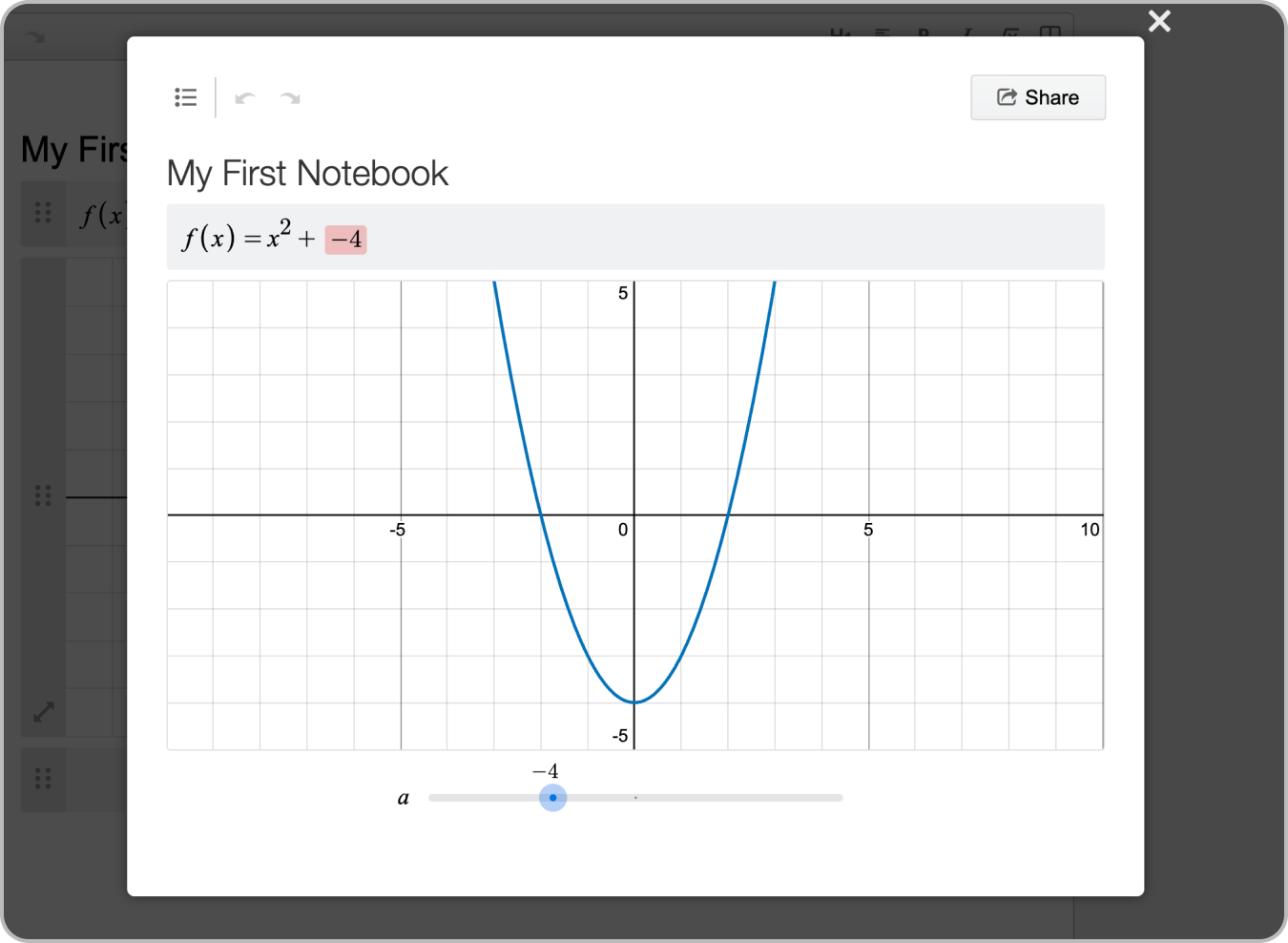 Notebook in Preview mode. Screenshot.