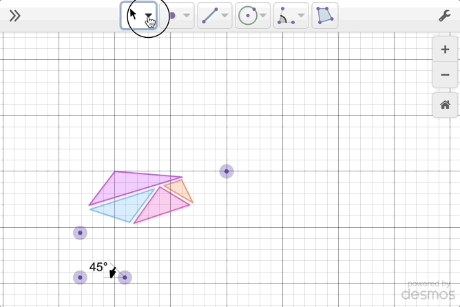 select all the shapes below which are translations of shape X