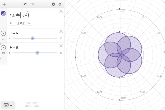 polar graph designs